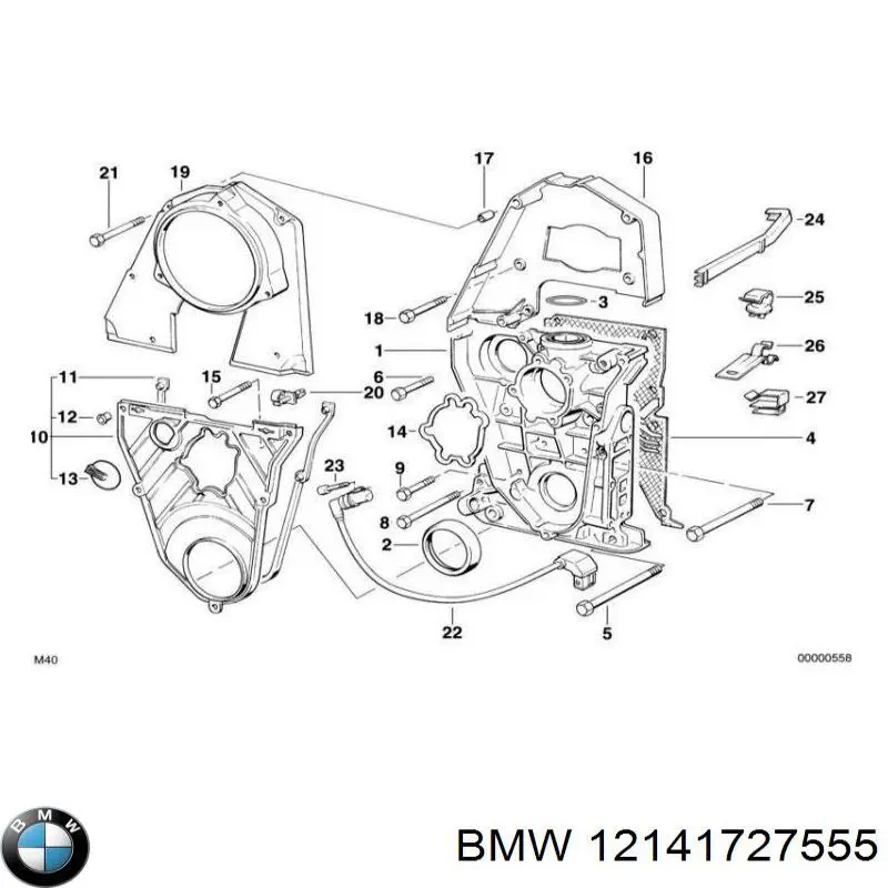 Generador de impulsos, cigüeñal  BMW 12141727555 precio, desde 32,17 EUR