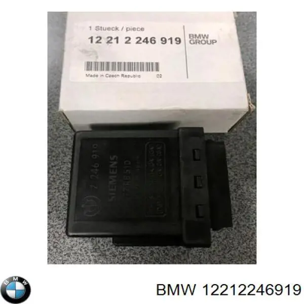 Relé de los calentadores 12212246919 BMW