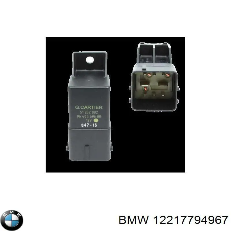 Relé de bujía de precalentamiento Peugeot 406 8B