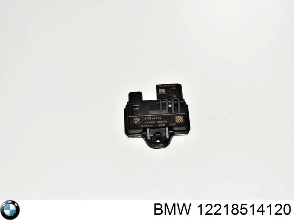 Relé de bujía de precalentamiento BMW 12218514120 precio, desde 107,45 EUR