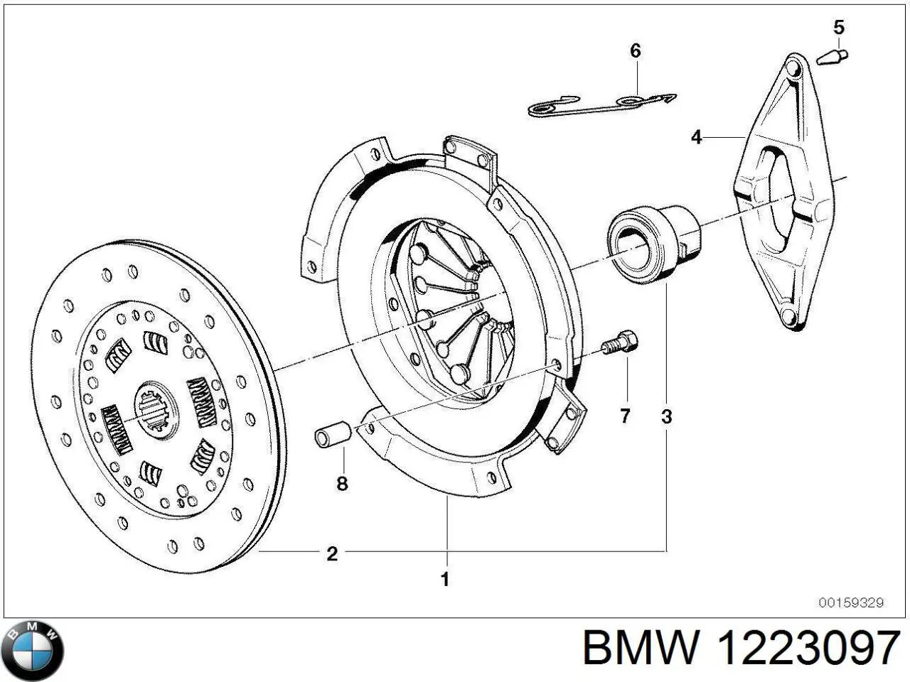 Disco de embrague BMW 1223097 precio, desde 62,01 EUR