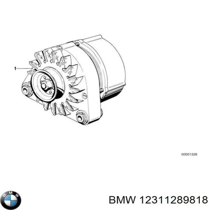 12311289818 BMW alternador
