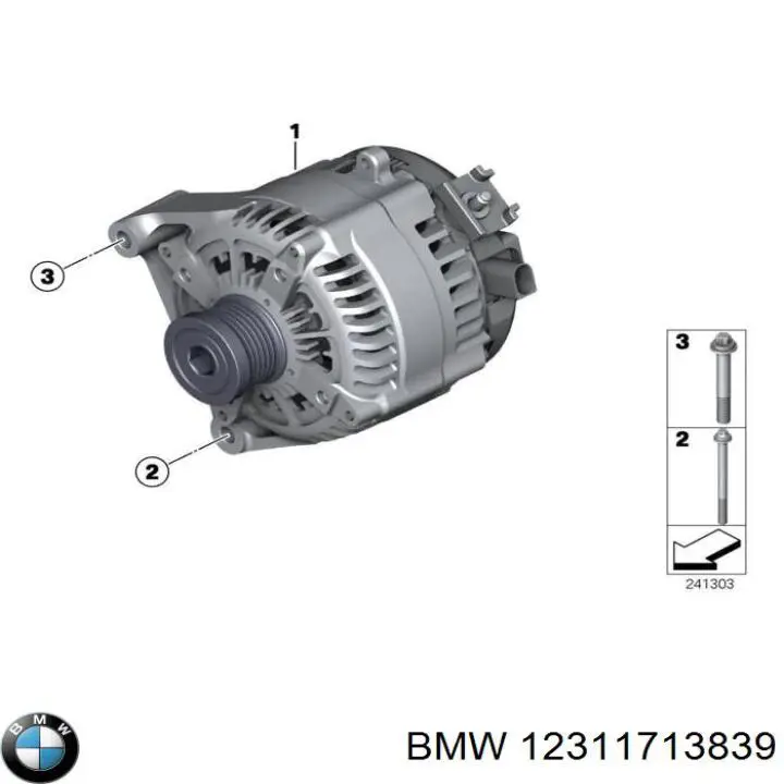 12311713839 BMW regulador de rele del generador (rele de carga)