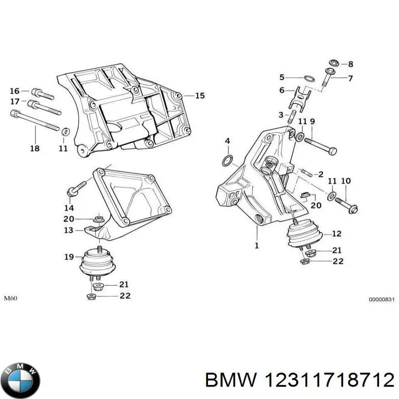 Comprar 12311718712 BMW Junta del tubo de aspiración de aceite