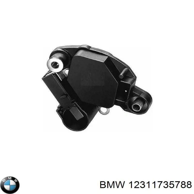 Regulador De Rele Del Generador (Rele De Carga) BMW 12311735788