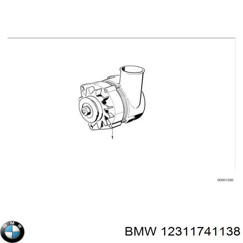12311741138 BMW alternador