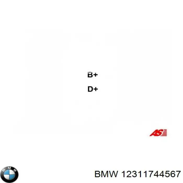 Alternador del motor BMW 12311744567 precio, desde 229,26 EUR