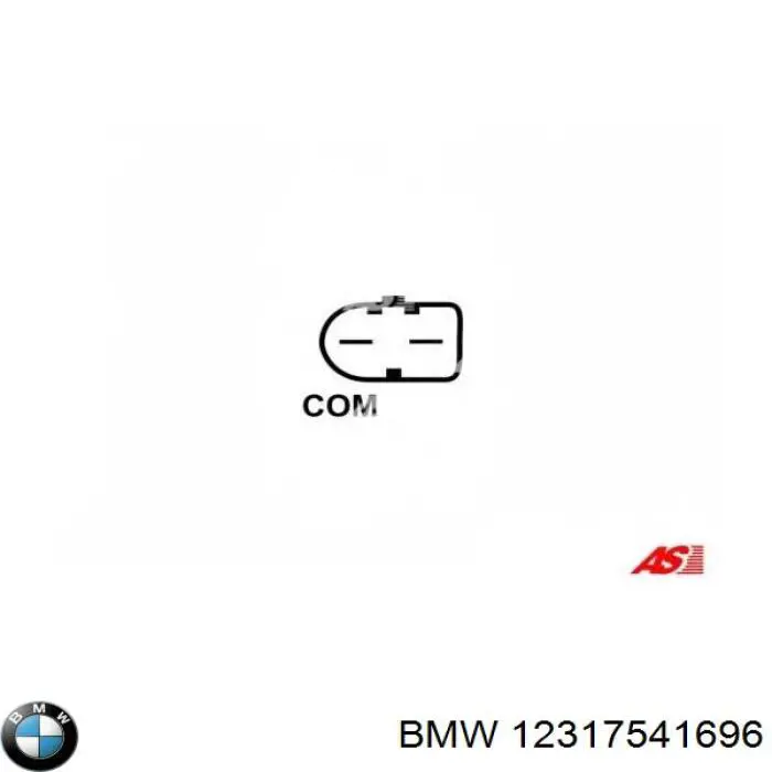 12317541696 BMW alternador