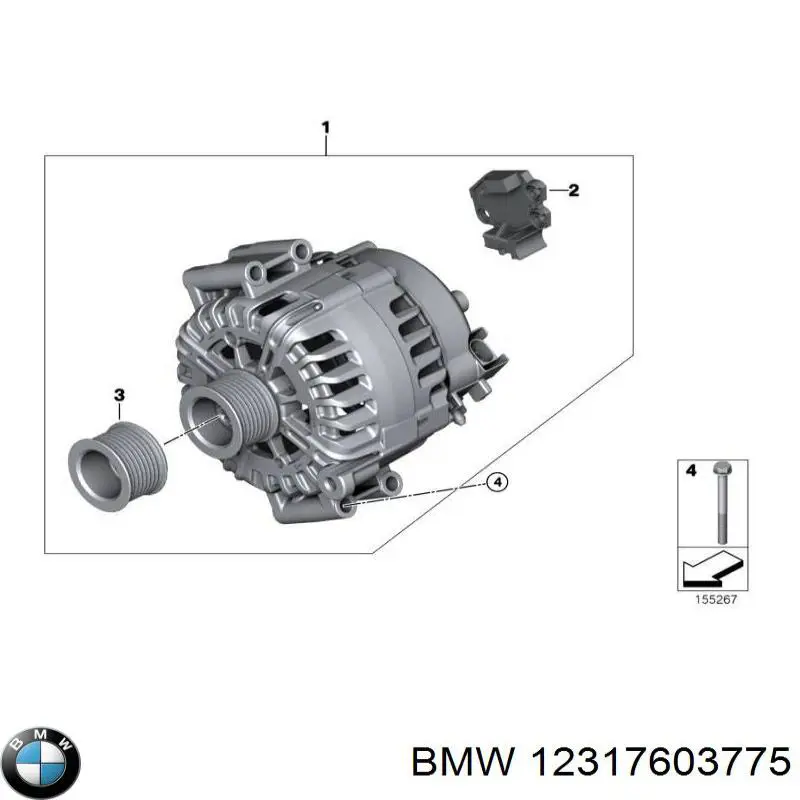 Regulador de corriente BMW 12317603775 precio, desde 192,95 EUR
