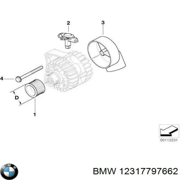 12317797662 BMW