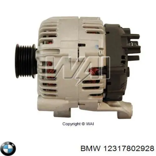Alternador 12317802928 BMW