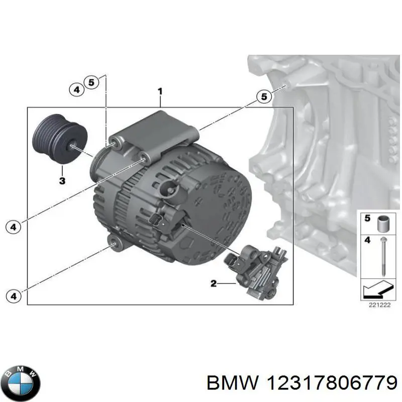 Generador BMW 7794970