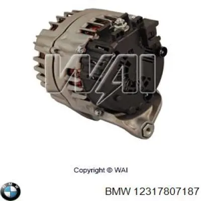 12317807187 BMW alternador