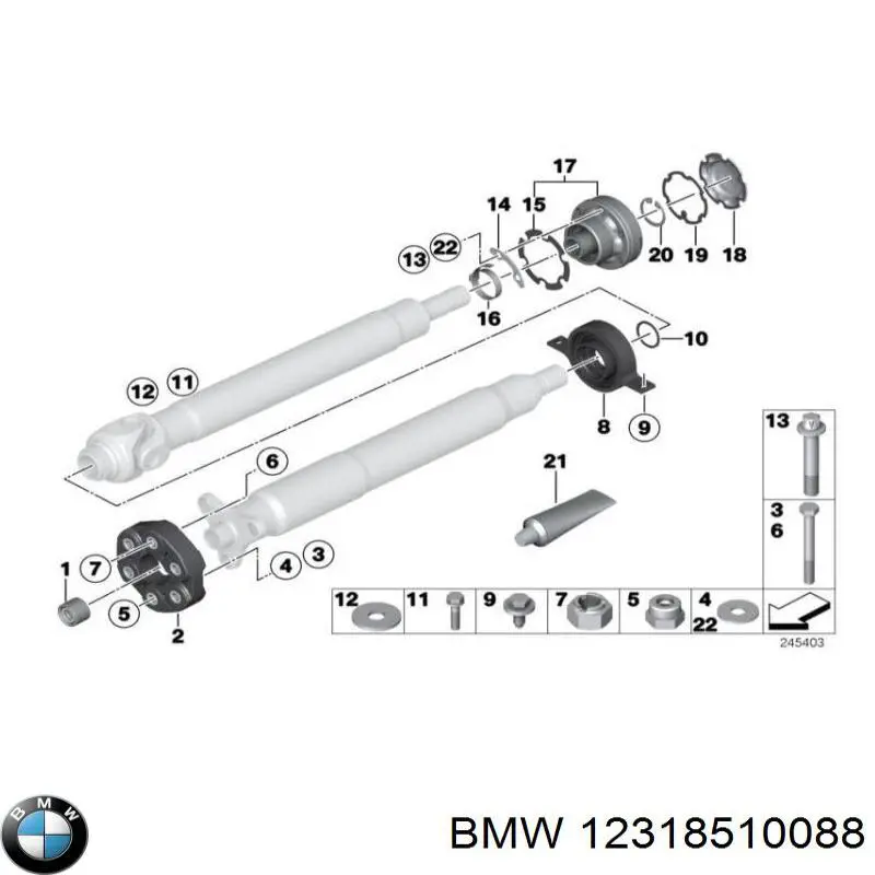 12318510088 BMW regulador de rele del generador (rele de carga)