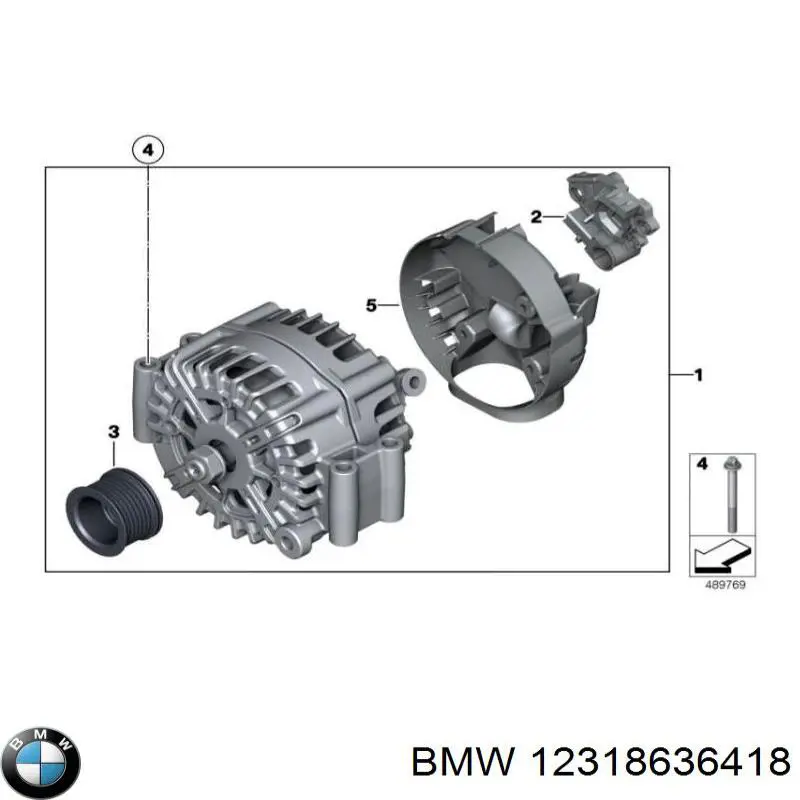 Alternador del motor BMW 12318611280 precio, desde 205,19 EUR