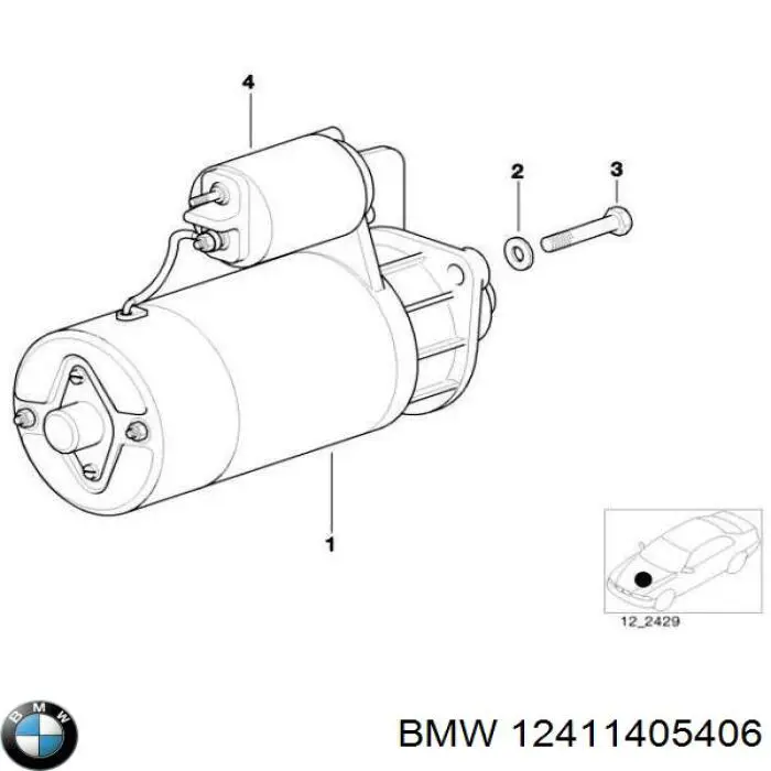 12411405406 BMW mejor precio para Avtopro