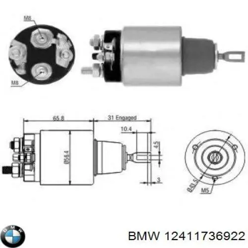 12411736922 BMW