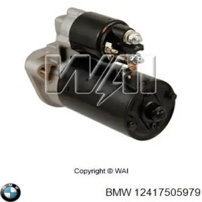 Comprar 12417505979 BMW Motores de arranque