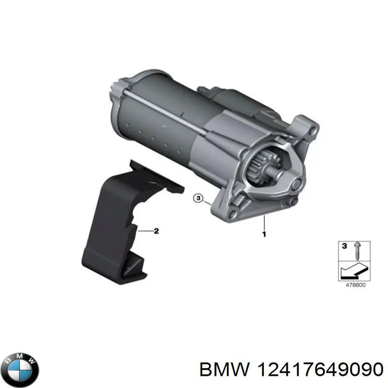 Comprar 12417649090 BMW Motores de arranque