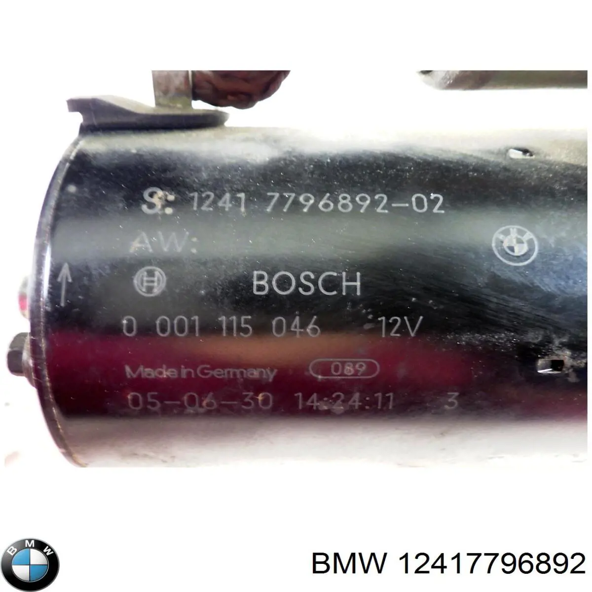 Motor de arranque 12417796892 BMW