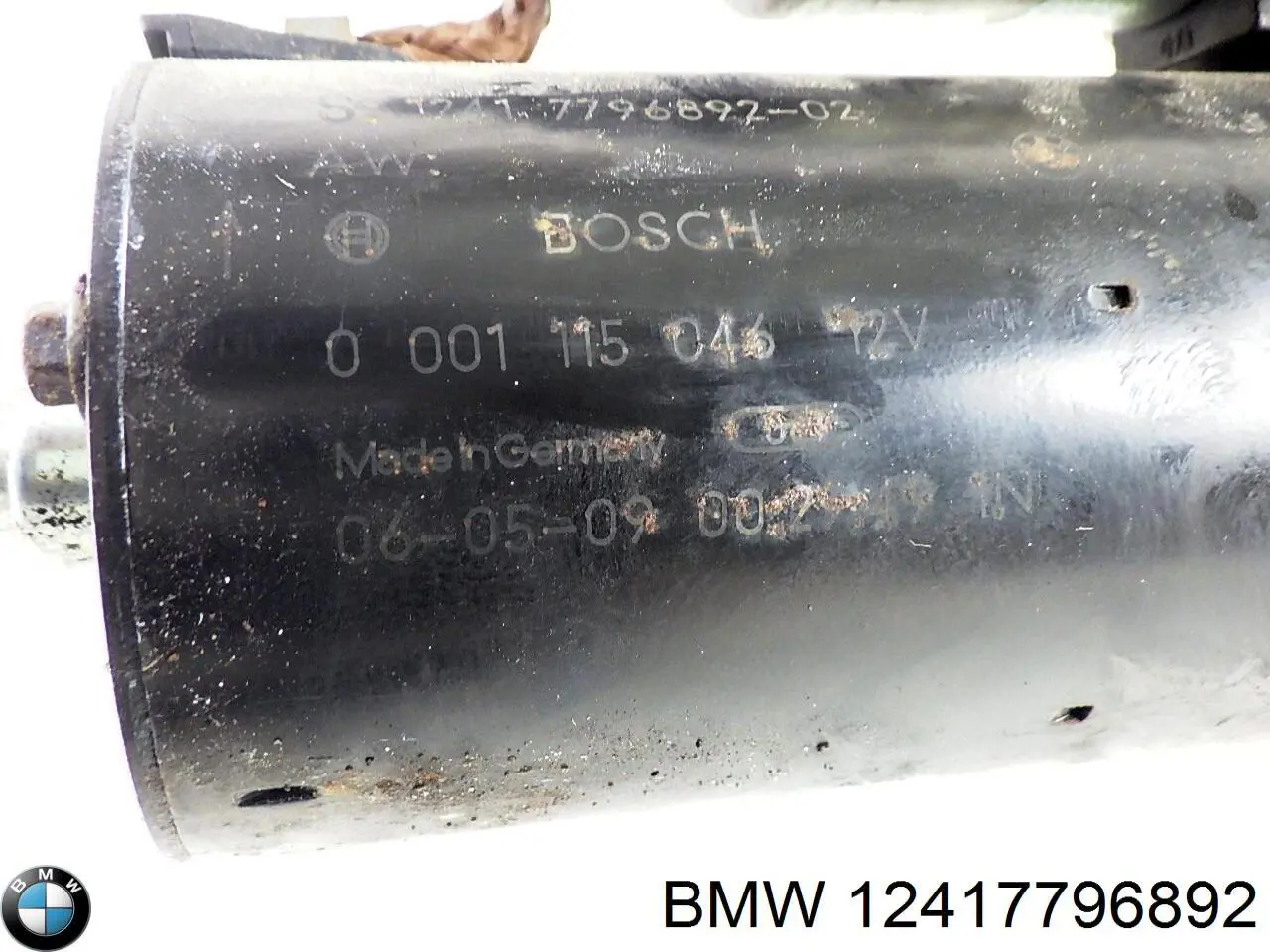 Burro de arranque  BMW 12417796892 precio, desde 92,56 EUR