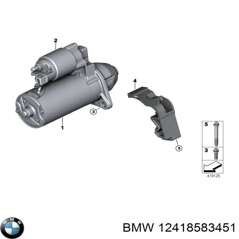 Arrancador BMW X4 G02, F98