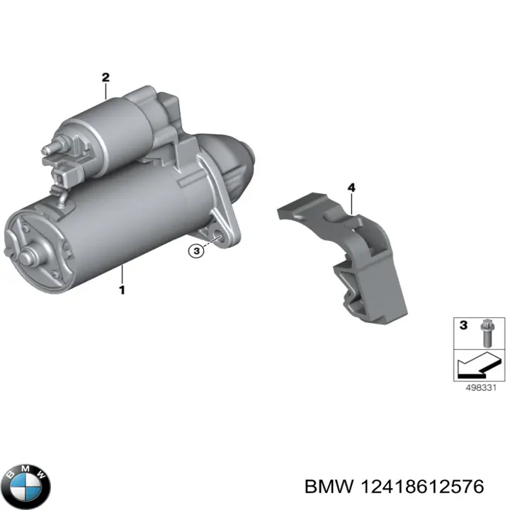 Comprar 12418612576 BMW Motores de arranque