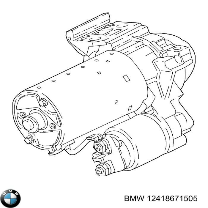 Burro de arranque  BMW 8671505 precio, desde 252,65 EUR