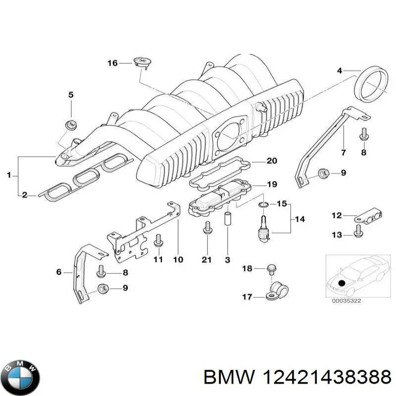 Comprar 12421438388 BMW 