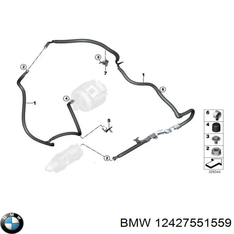 Cable de masa de batería BMW 12427551559 precio, desde 72,60 EUR