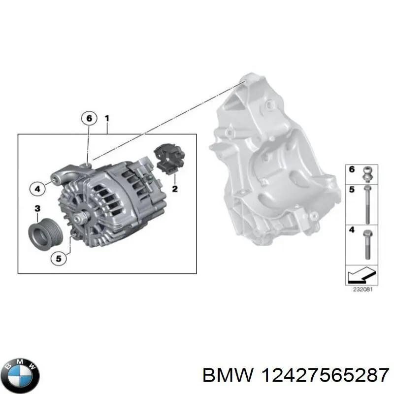  12427565287 BMW