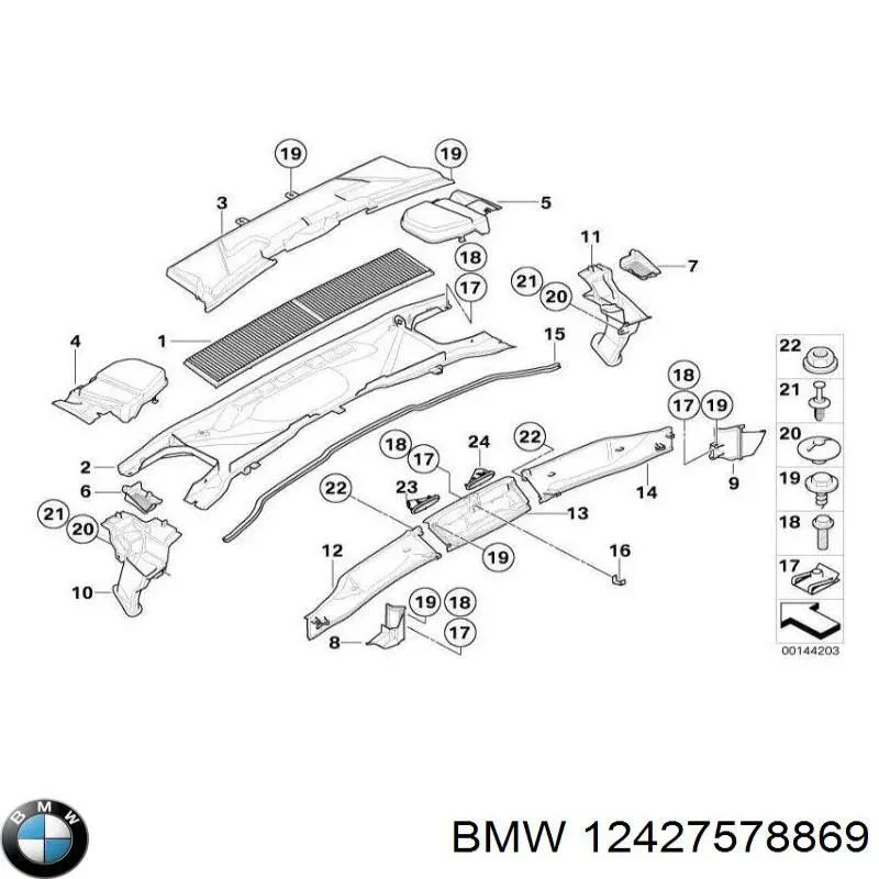 12427578869 BMW