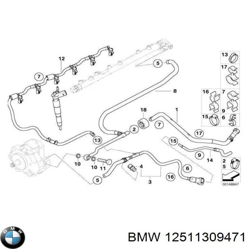  BMW 12511309471 precio, desde 13,76 EUR
