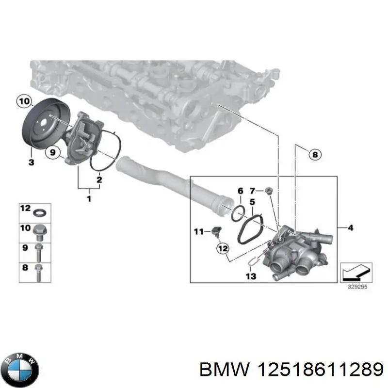  BMW 12518611289 precio, desde 32,50 EUR