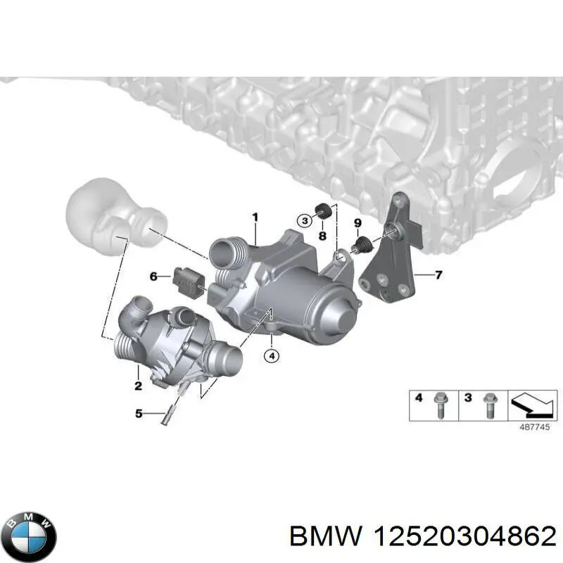  BMW 12520304862 precio, desde 5,73 EUR