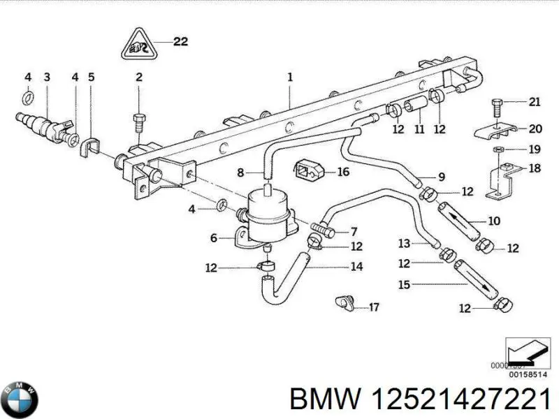  BMW 12521427221 precio, desde 6,47 EUR