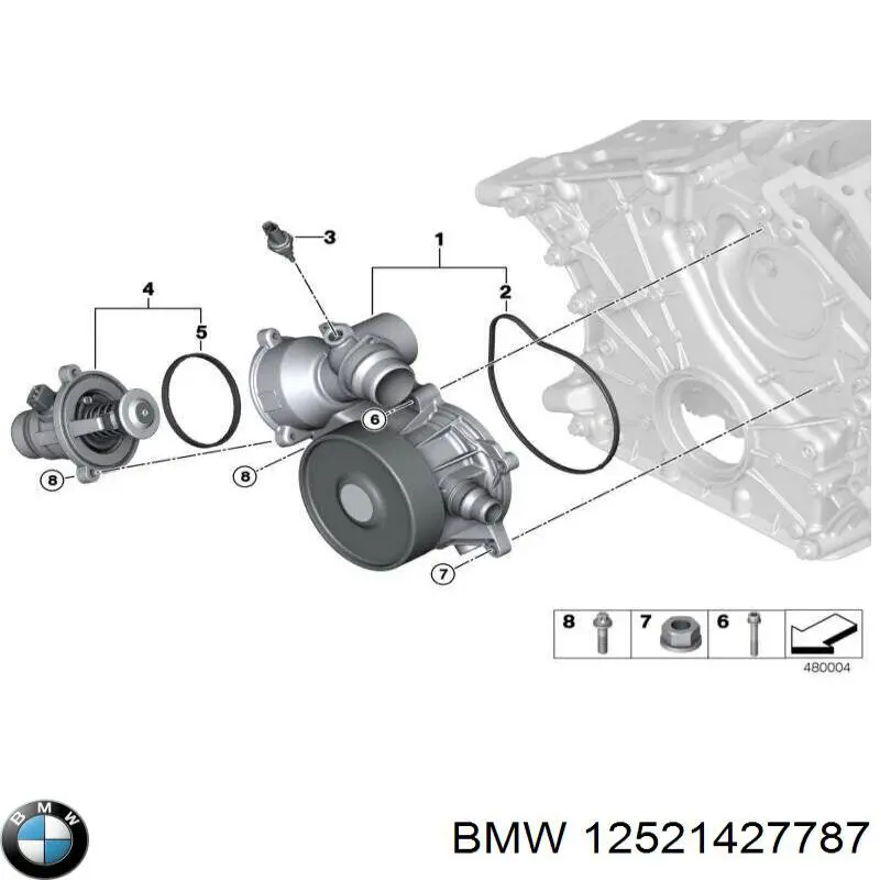  BMW 12521427787 precio, desde 3,87 EUR