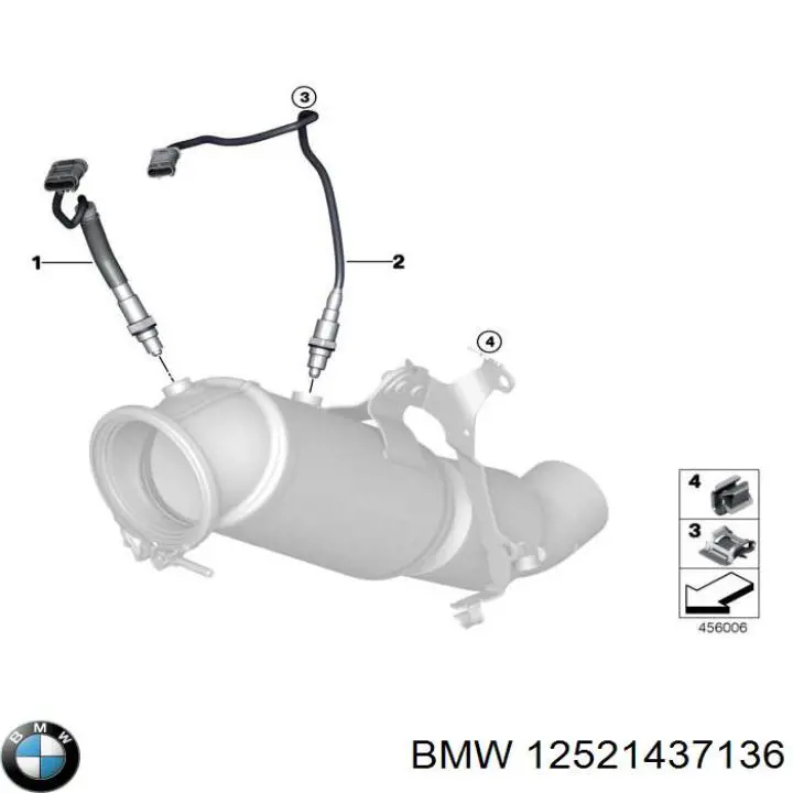  BMW 12521437136 precio, desde 1,43 EUR