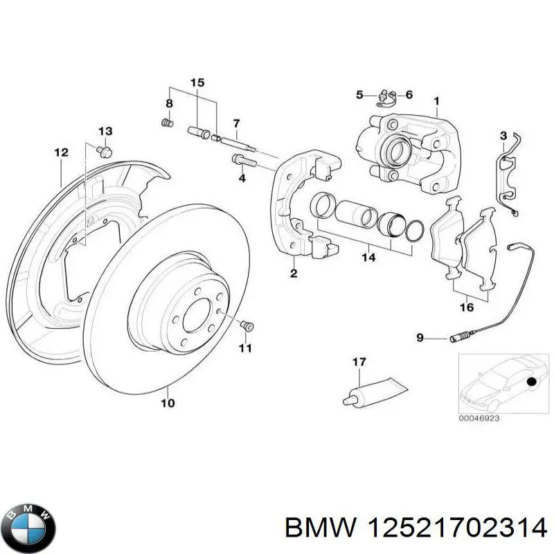 12521702314 BMW