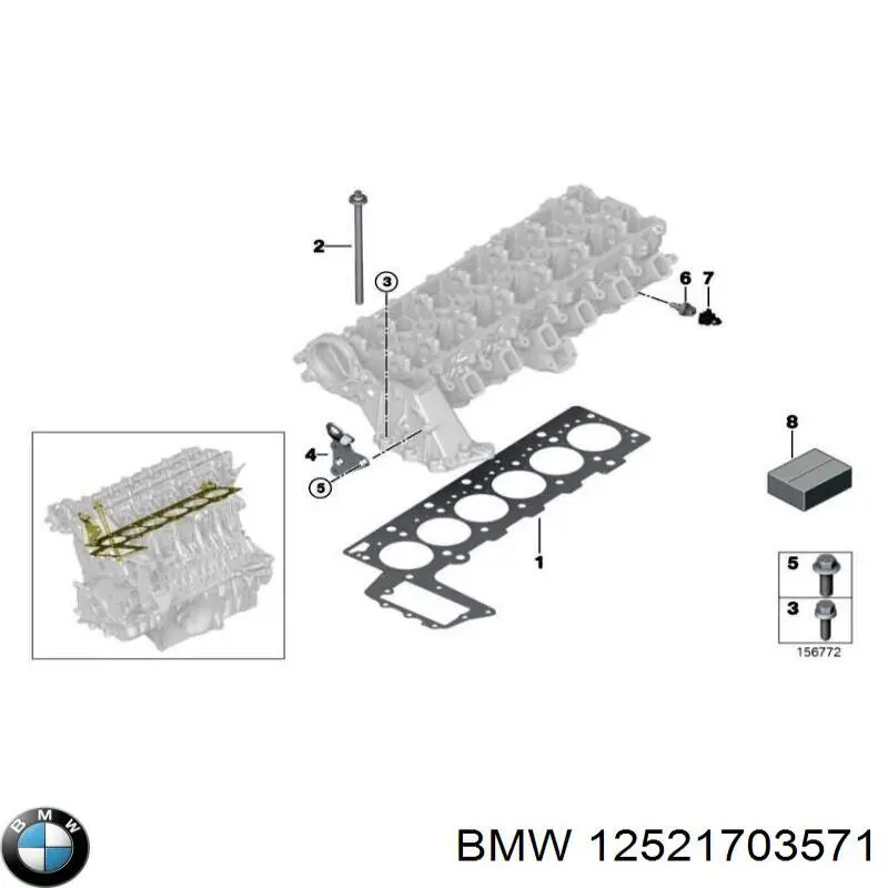  BMW 12521703571 precio, desde 8,59 EUR