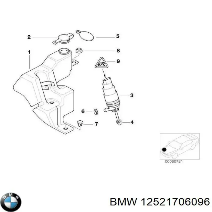  BMW 12521706096 precio, desde 8,29 EUR