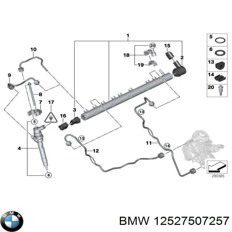  BMW 12527507257 precio, desde 9,50 EUR