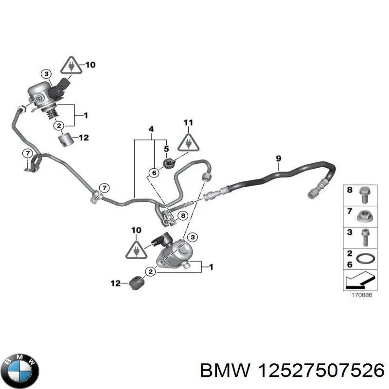  BMW 12527507526 precio, desde 6,33 EUR