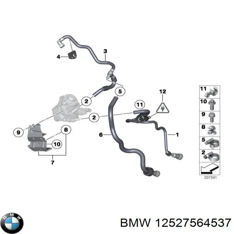 12527564537 BMW