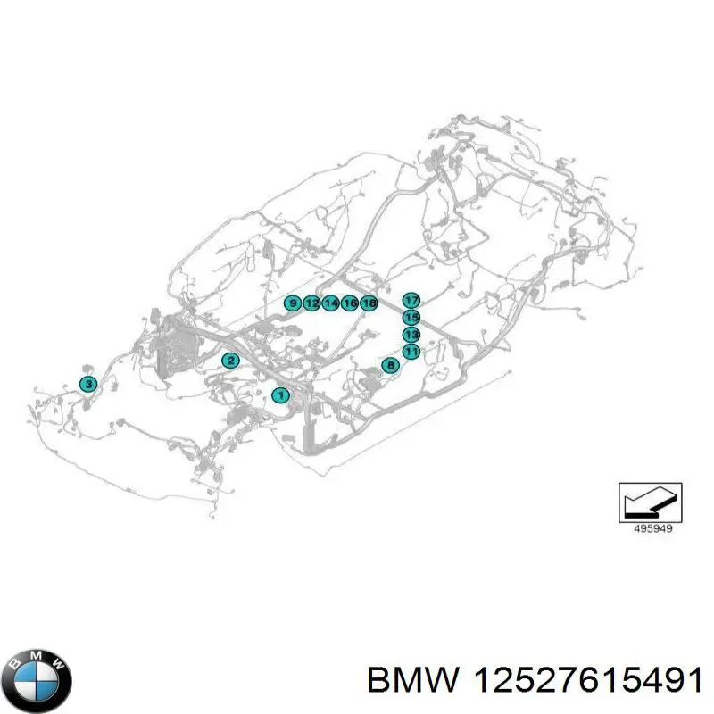 12527615491 BMW