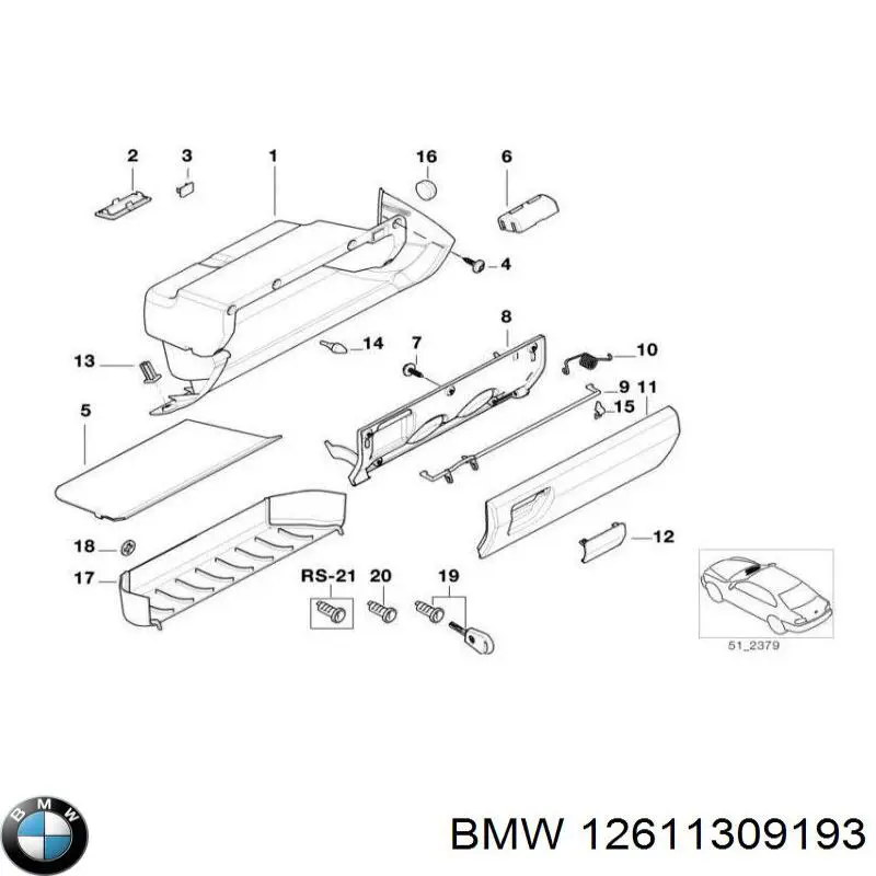 12611309193 BMW