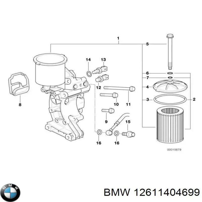 Comprar 12611404699 BMW Sensor de temperatura de aceite del motor