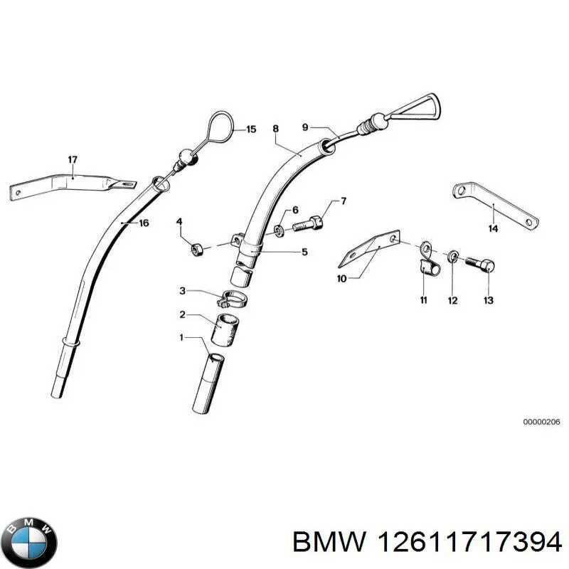 Comprar 12611717394 BMW Sensor de nivel de aceite