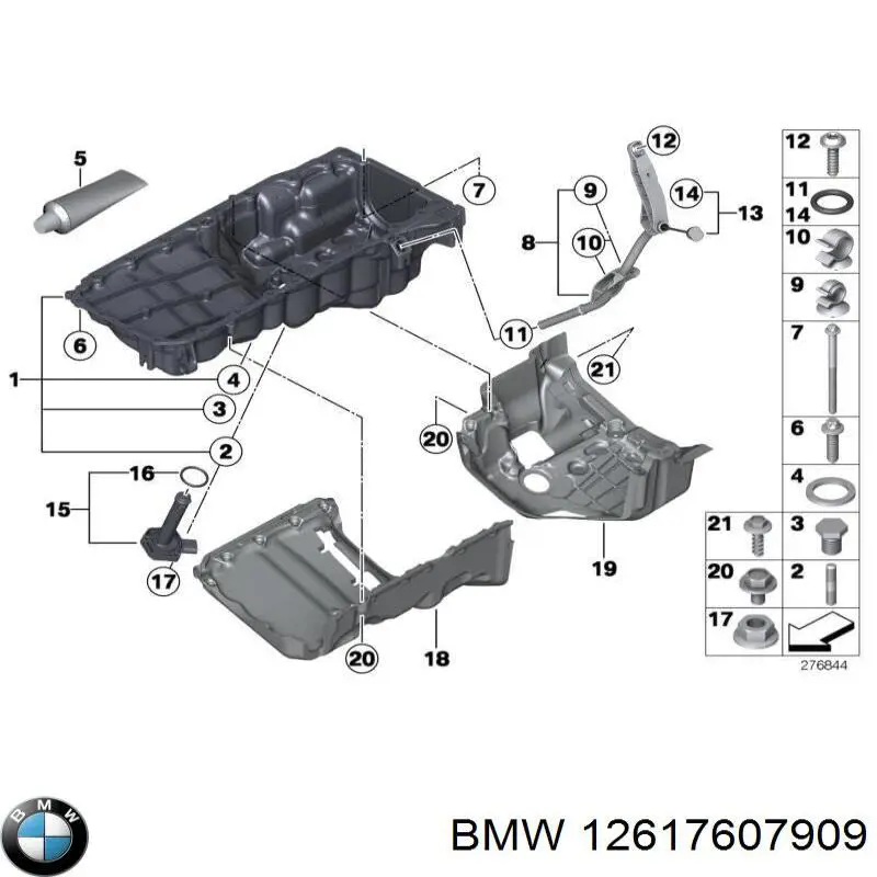 Comprar 12617607909 BMW Sensor de nivel de aceite