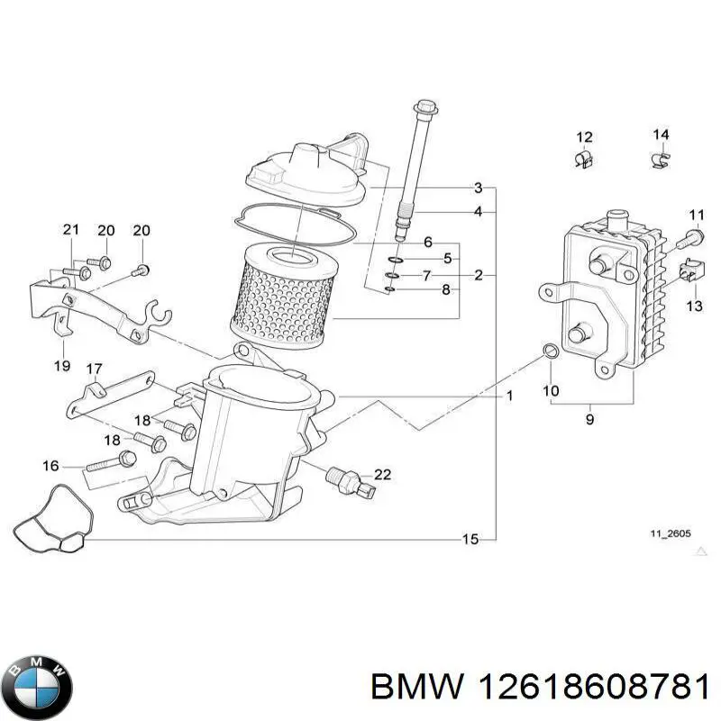 Sensor del nivel de aceite del motor Meat&Doria 72412
